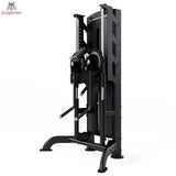 Titanium Strength Black Series Selectorisierte Multiflight – Seitliche Schrägansicht mit schwenkbaren Seilzugarmen