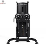 Titanium Strength Black Series Selectorisierte Multiflight – Frontansicht mit beiden Seilzugrollen und Standfüßen