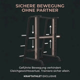 Titanium Strength Black Series Multipower Smith-Maschine, Grafik zur geführten Stangenbewegung für Training ohne Partner