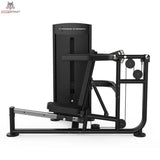 Titanium Strength Black Series Multipress 3 Funktionen: Seitenansicht mit Seilzugführung und Umlenkrollen, in Schwarz
