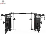 Titanium Strength Black Series Multistation 8 Stationen, Frontansicht auf weißem Hintergrund