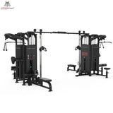 Titanium Strength Black Series Multistation 8 Stationen, Schrägansicht auf weißem Hintergrund