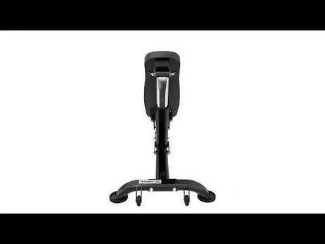 Titanium Strength Black Series Pro FID Multi-Positions Bank, Frontansicht von der Fußseite