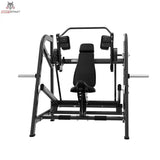Titanium Strength Black Series Pullover Maschine in Frontansicht mit Armpolstern