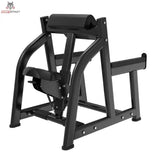 Titanium Strength Black Series Scott-Bank Preacher in Schrägansicht von hinten links mit Sitzpolster und Stangenablage