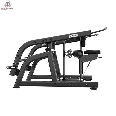 Titanium Strength Black Series Seated Dip Maschine in Seitenansicht mit Hebelarm