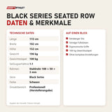 Technische Daten und Merkmale von Titanium Strength Black Series Seated Row als Tabelle