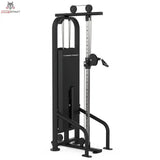 Titanium Strength Black Series Seilzugstation in Schrägansicht mit höhenverstellbarer Rolle