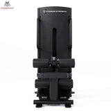 Titanium Strength Black Series Selectorisierte Ultimate Hip Thrust: Vorderansicht mit Beinrollen und Haltegriffen