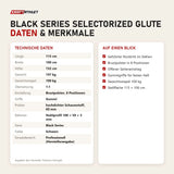 Technische Daten und Merkmale von Titanium Strength Black Series Selectorized Glute als Tabelle