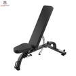 Titanium Strength Black Series Verstellbare Multifunktionsbank, Seitenansicht mit aufrechter Lehne