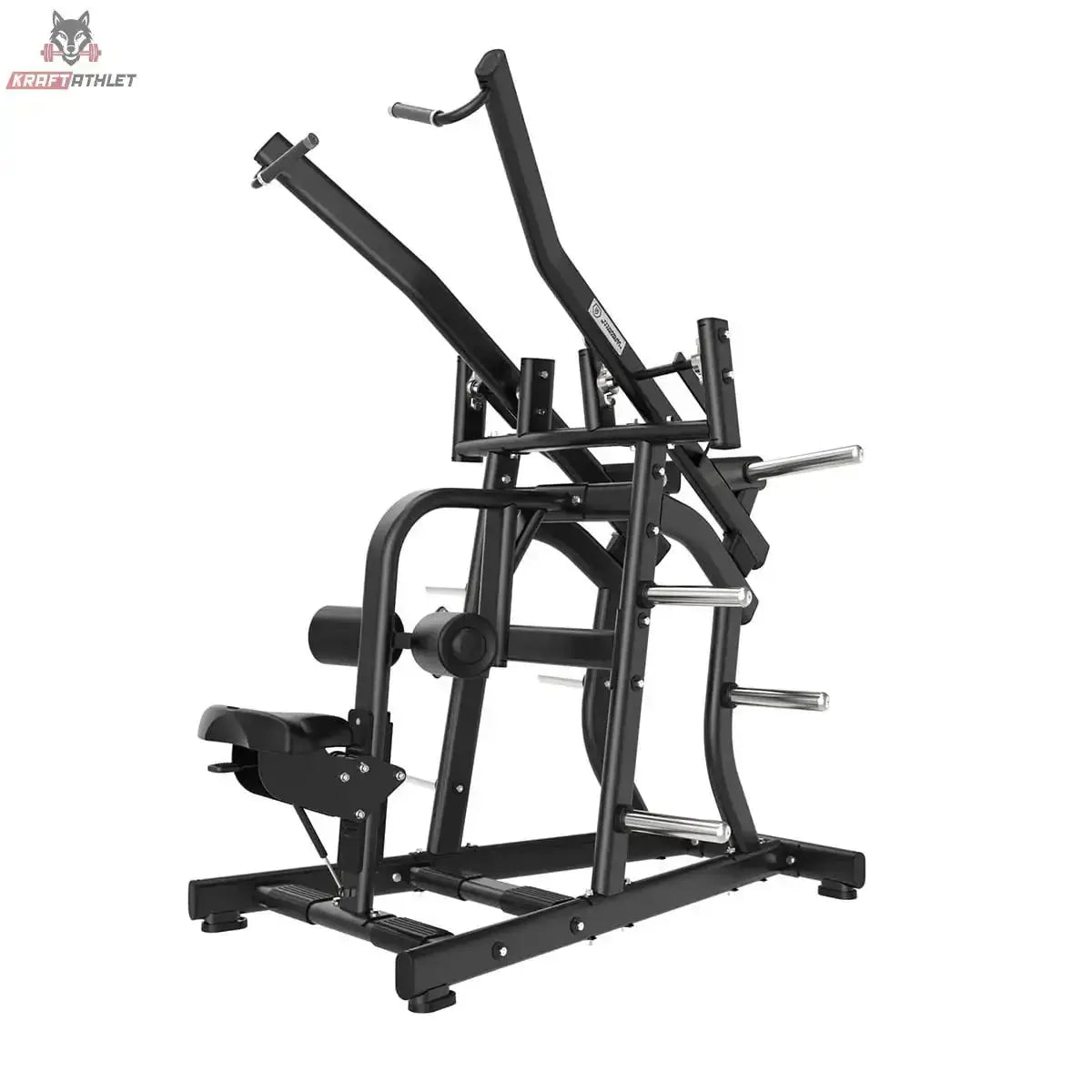 Titanium Strength Black Series Wide IsoLateral Lat Pulldown in Schrägansicht von links