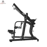 Titanium Strength Black Series Wide IsoLateral Lat Pulldown in Seitenansicht mit Hebelarm