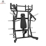 Titanium Strength Chest Monday Pack, Brustpresse in Schwarz, Frontansicht mit Sitz und Griffen