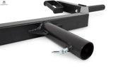 Titanium Strength CJ15 Clean and Jerk Handle, Detail der Hülse mit Sicherungsstift und Griffrohr