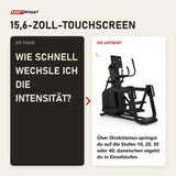 Frage und Antwort zu Titanium Strength CT1100T Crosstrainer Pro Series: Wie schnell wechsle ich die Intensität?