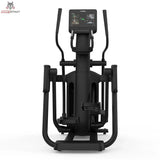 Titanium Strength CT1100T Crosstrainer Pro Series in Schwarz, Frontansicht mit Touchscreen