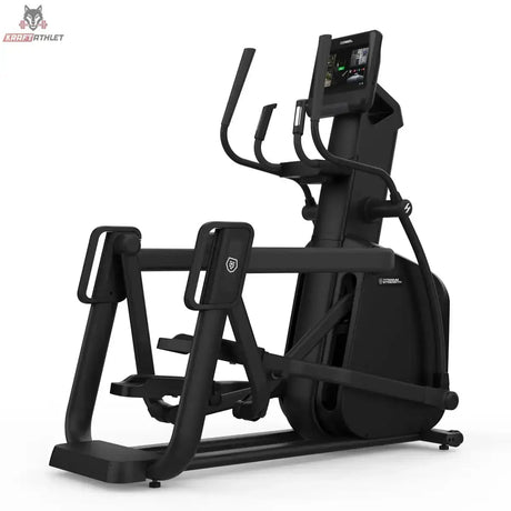 Titanium Strength CT1100T Crosstrainer Pro Series in Schwarz, Schrägansicht von hinten links