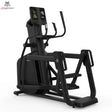 Titanium Strength CT1100T Crosstrainer Pro Series in Schwarz, Seitenansicht mit Armhebeln und Pedalen