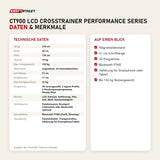 Technische Daten und Merkmale von Titanium Strength CT900 LCD Crosstrainer Performance Series als Tabelle
