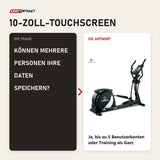 Frage und Antwort zu Titanium Strength CT900 TFT Crosstrainer Performance Series: Können mehrere Personen ihre Daten speichern?