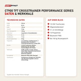 Technische Daten und Merkmale von Titanium Strength CT900 TFT Crosstrainer Performance Series als Tabelle