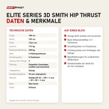 Technische Daten und Merkmale von Titanium Strength Elite Series 3D Smith Hip Thrust als Tabelle