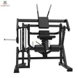 Titanium Strength Elite Series Abdominal Crunch in Frontansicht mit Brustpolster, Griffen und Beinrolle