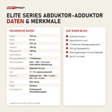 Technische Daten und Merkmale von Titanium Strength Elite Series Abduktor-Adduktor als Tabelle