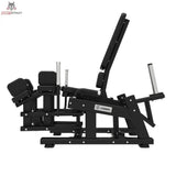 Titanium Strength Elite Series Adduktorenmaschine Plate-Loaded in Schrägansicht von der Seite mit Hebeln