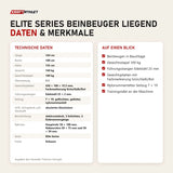 Technische Daten und Merkmale von Titanium Strength Elite Series Beinbeuger liegend als Tabelle