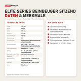 Technische Daten und Merkmale von Titanium Strength Elite Series Beinbeuger sitzend als Tabelle