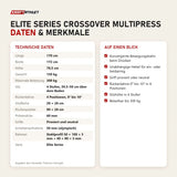 Technische Daten und Merkmale von Titanium Strength Elite Series Crossover Multipress als Tabelle
