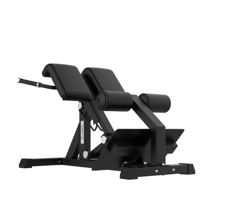 Titanium Strength Elite Series Hyperextension Bank Römischer Stuhl, Frontalansicht