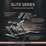 Titanium Strength Elite Series Hyperextension Bank Römischer Stuhl, Lite Series Qualitätsgrafik