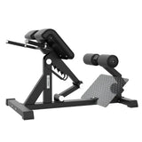 Titanium Strength Elite Series Hyperextension Bank Römischer Stuhl, Seitenansicht
