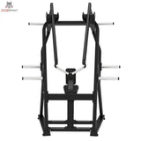 Titanium Strength Elite Series IsoLateral D.Y. Row in Frontansicht mit Brustpolster und unabhängigen Zugarmen