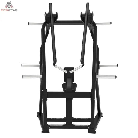 Titanium Strength Elite Series IsoLateral D.Y. Row in Frontansicht mit Brustpolster und unabhängigen Zugarmen
