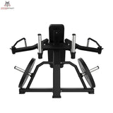 Titanium Strength Elite Series IsoLateral Incline Pec Fly – Frontansicht mit beiden Hebelarmen und Griffen