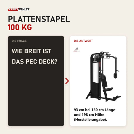 Frage und Antwort zu Titanium Strength Elite Series Pec Deck: Wie breit ist das Pec Deck?