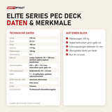 Technische Daten und Merkmale von Titanium Strength Elite Series Pec Deck als Tabelle
