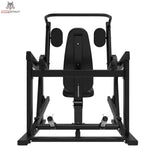 Titanium Strength Elite Series Pullover Maschine in Frontansicht mit Sitz und Rückenpolster