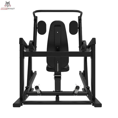 Titanium Strength Elite Series Pullover Maschine in Frontansicht mit Sitz und Rückenpolster