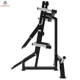 Titanium Strength Elite Series Seitheben Schulter Maschine: Seitenansicht von rechts mit Armpolstern und Rahmen
