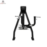 Titanium Strength Elite Series T-Bar Rudern: Frontansicht mit Brustpolster und seitlichen Griffen