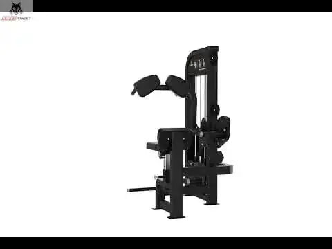 Titanium Strength Elite Series Total Abdominal – Kleine Gesamtansicht mit Schulterpolstern und Sitz