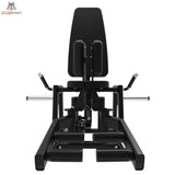 Titanium Strength Elite Series Ultimate Abductor-Adductor in Schwarz, Frontansicht mit ausgestellten Seitengriffen