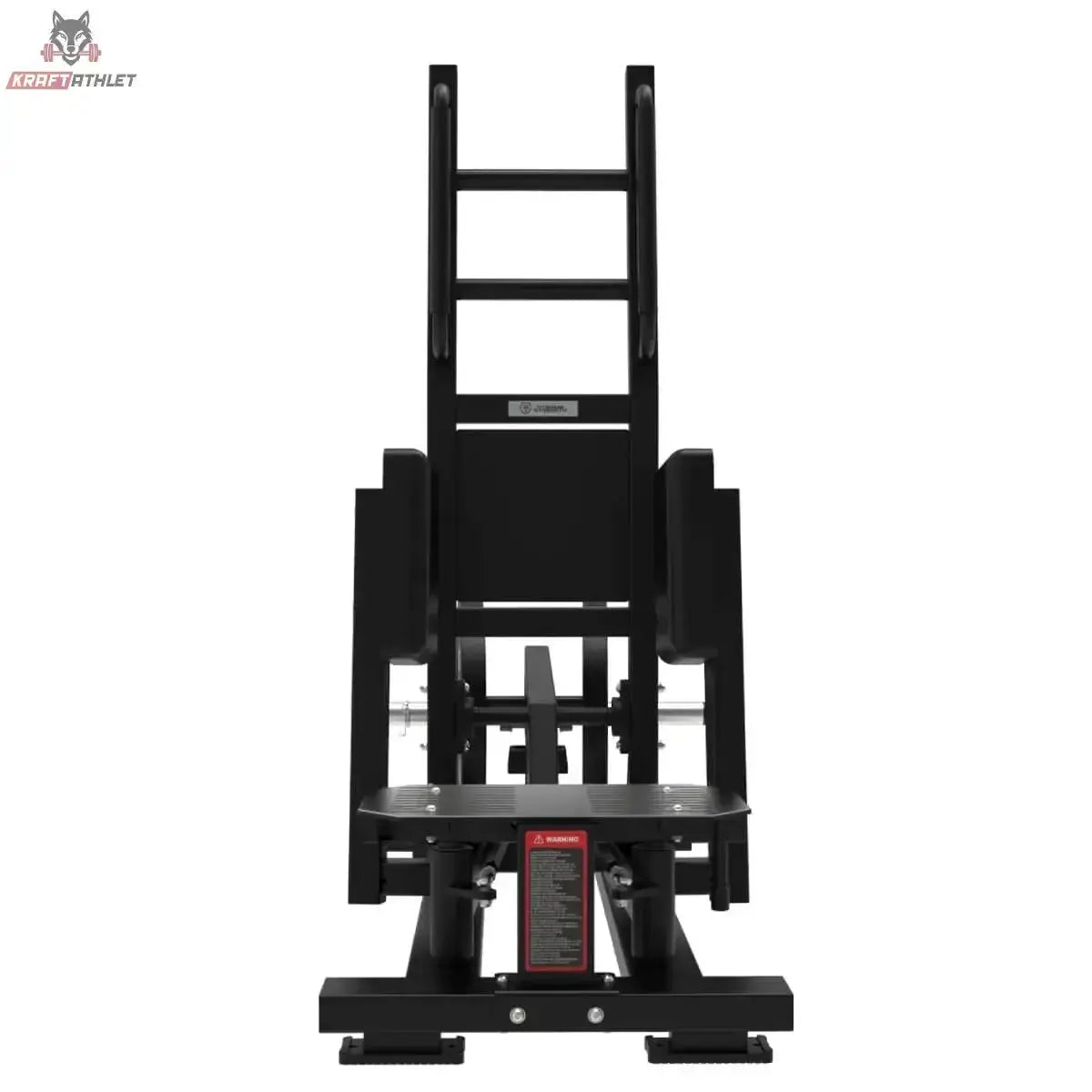 Titanium Strength Elite Series Ultimate Abductor Stehend mit Scheibenbelastung – Frontansicht mit Standplattform