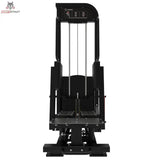 Titanium Strength Elite Series Ultimate Abductor Stehen – Frontansicht mit Hüftpolster und Trittplatte