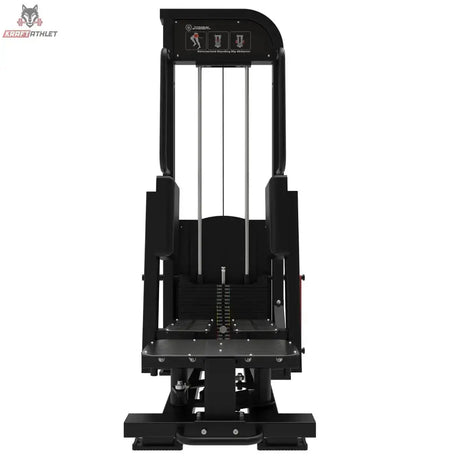 Titanium Strength Elite Series Ultimate Abductor Stehen – Frontansicht mit Hüftpolster und Trittplatte